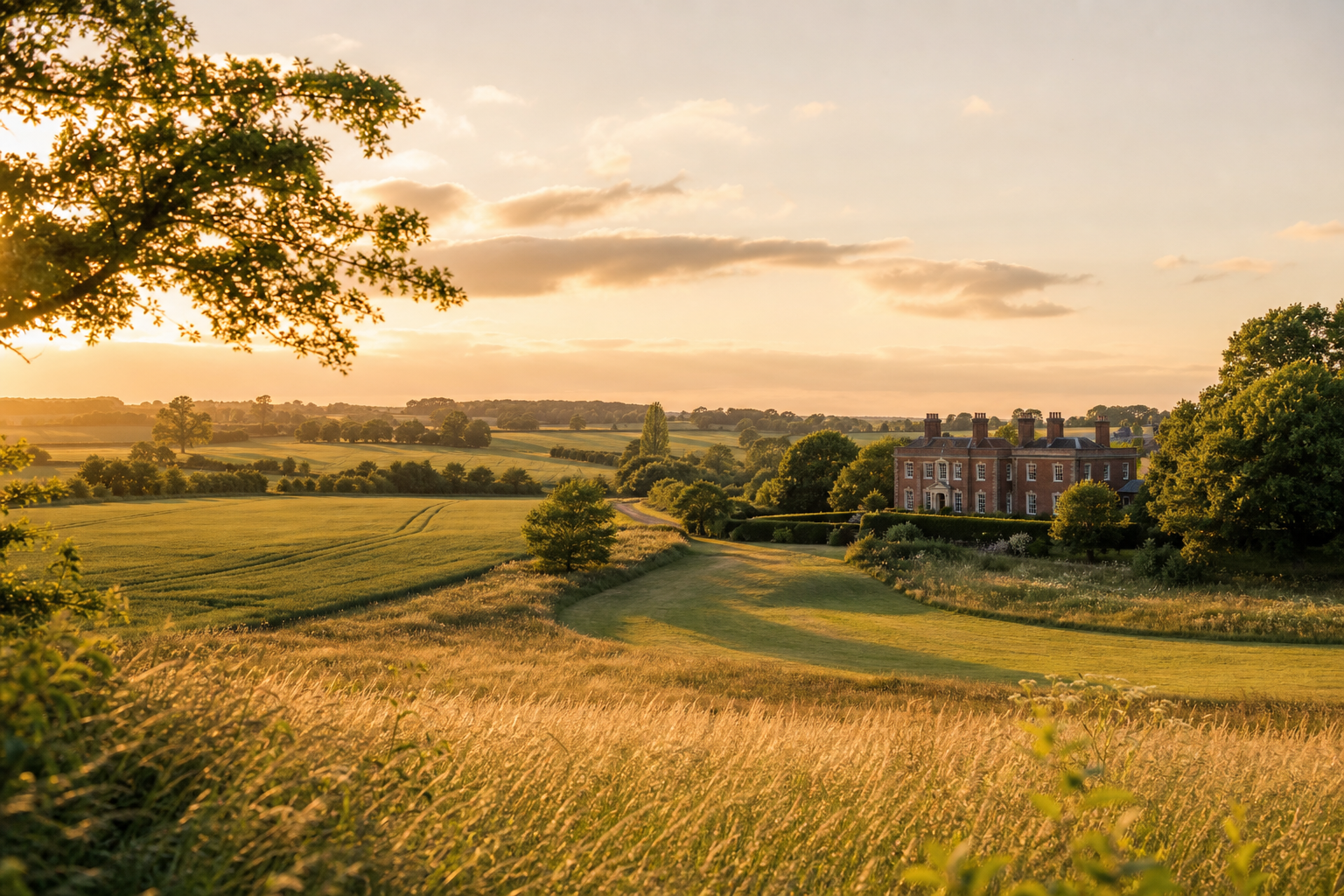Norfolk countryside at golden hour - weekly property market report