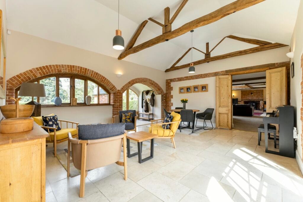 Entrance Hall & Elegant Reception Room