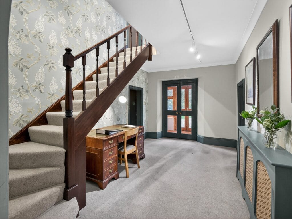 Hall with staircase view