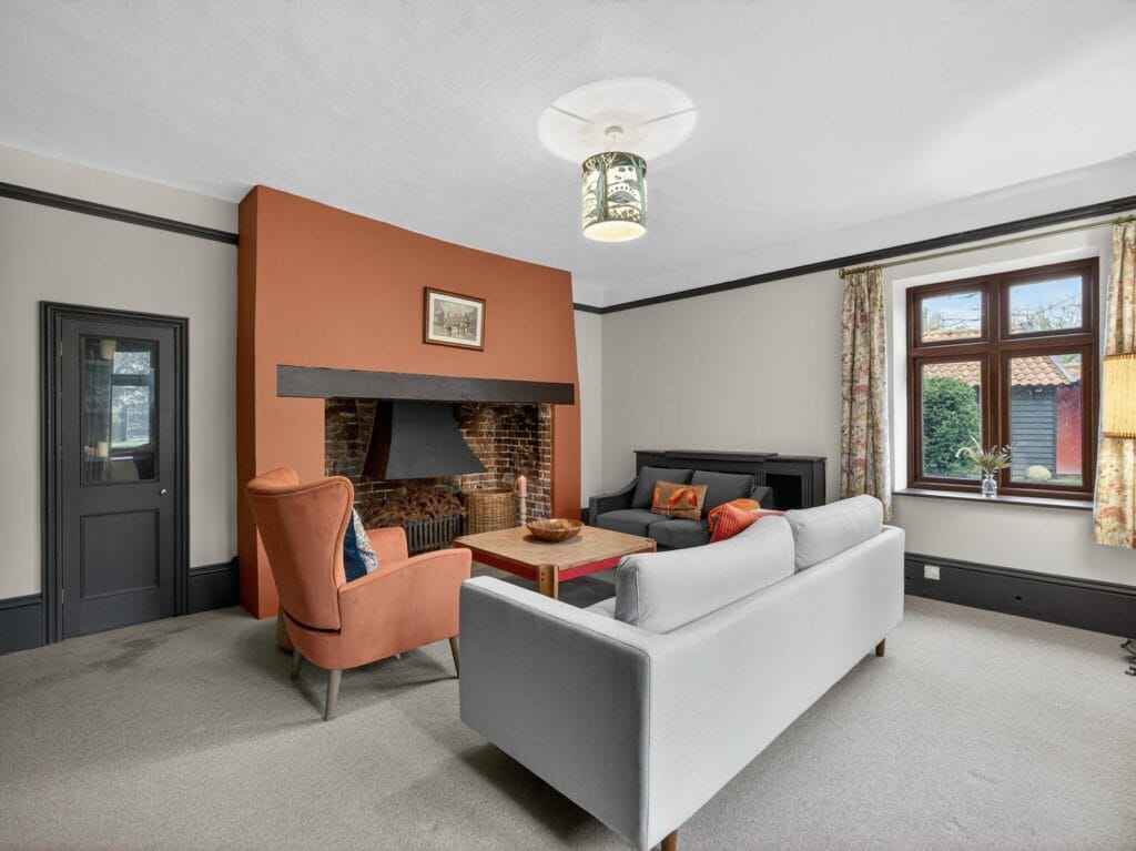 Light filled lounge space