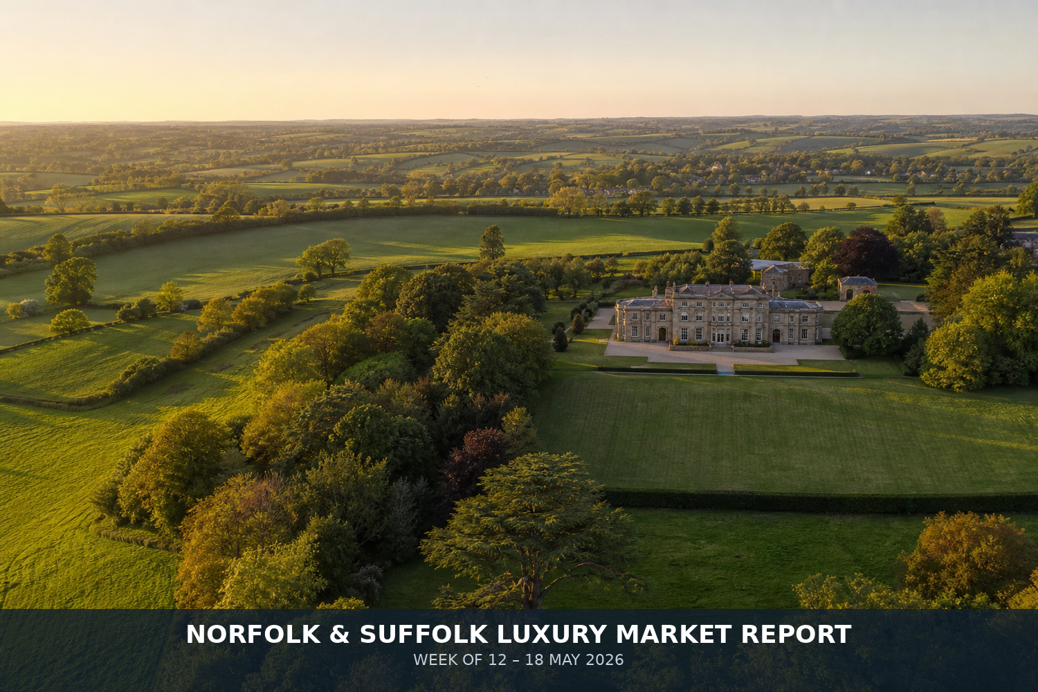 Norfolk and Suffolk luxury property market report for the week of 12 to 18 May 2026