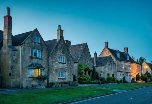 Twilight Imagery of Property in Norfolk